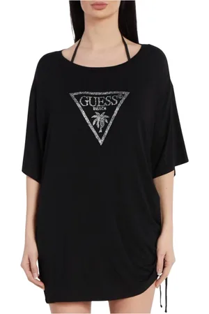 Guess Mujer, Vestidos, Negro, Talla: S