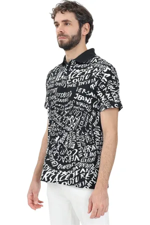 VERSACE Hombre, Camisetas, Negro, Talla: S