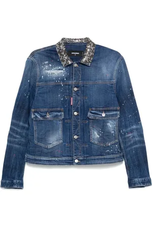 Dsquared2 Hombre, Chaquetas, Azul, Talla: M