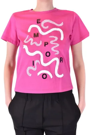 Emporio Armani Mujer, Camisetas, Rosa, Talla: S
