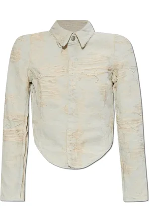 Diesel Mujer, Blusas y Camisas, Gris, Talla: S