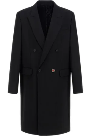 Roberto Cavalli Hombre, Abrigos, Negro, Talla: L