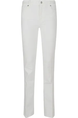 7 for all Mankind Mujer, Vaqueros, Blanco, Talla: W30
