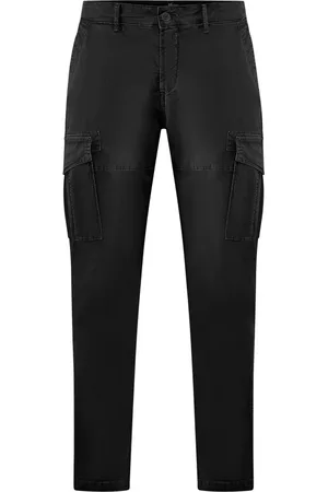 Bomboogie Hombre, Pantalones, Negro, Talla: W27