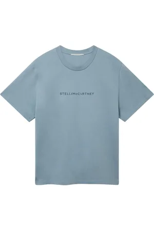 Stella McCartney Mujer, Camisetas, Azul, Talla: S
