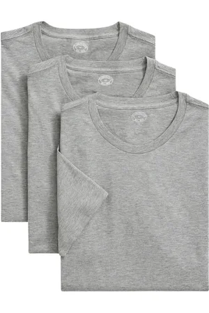 Brooks Brothers Hombre, Camisetas, Gris, Talla: XL