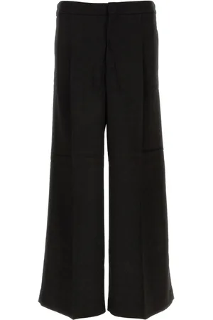 Marine Serre Hombre, Pantalones, Negro, Talla: L