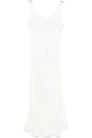 Brunello Cucinelli Mujer, Vestidos, Blanco, Talla: S