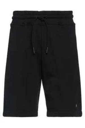 MARCELO BURLON Hombre, Pantalones cortos, Negro, Talla: M