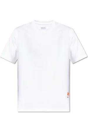 Bottega Veneta Hombre, Camisetas, Blanco, Talla: M