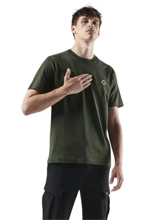 MA.STRUM Hombre, Camisetas, Verde, Talla: S