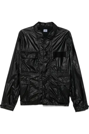 C.P. Company Hombre, Chaquetas, Negro, Talla: L