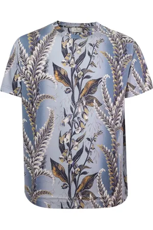 Etro Hombre, Camisetas, Azul, Talla: S
