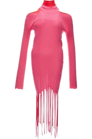 Bottega Veneta Mujer, Vestidos, Rosa, Talla: L