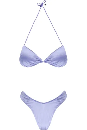 F**K Mujer, Trajes de baño, Púrpura, Talla: M