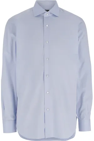 BARBA Hombre, Camisas, Azul, Talla: M