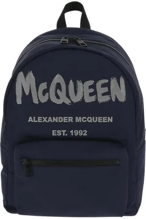 Alexander McQueen Hombre, Bolsos, Azul, Talla: ONE Size