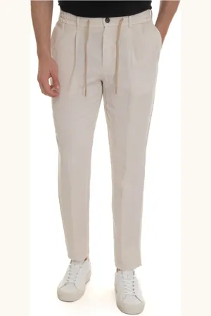 Berwich Hombre, Pantalones, Blanco, Talla: 5XL