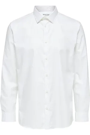 SELECTED Hombre, Camisas, Blanco, Talla: L