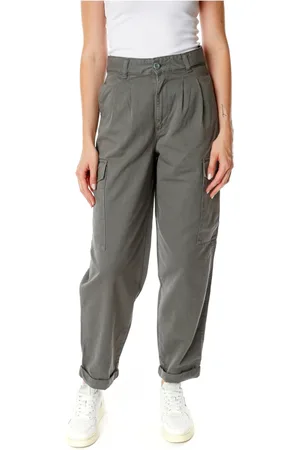Carhartt Mujer, Pantalones, Verde, Talla: W26