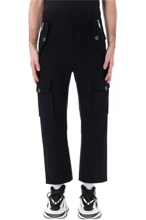 Balmain Hombre, Pantalones, Negro, Talla: M