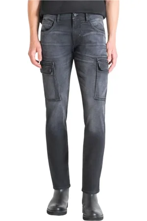 Antony Morato Hombre, Vaqueros, Negro, Talla: W33
