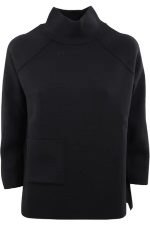 Gran Sasso Mujer, Sudaderas, Negro, Talla: S