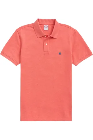 Brooks Brothers Hombre, Camisetas, Naranja, Talla: 2XL