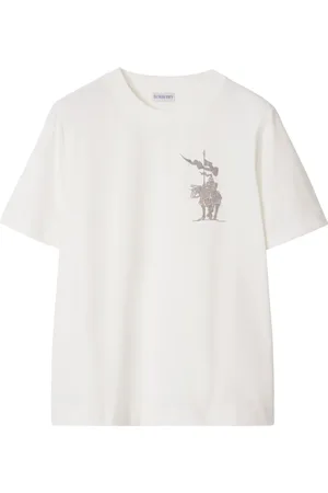 Burberry Mujer, Camisetas, Blanco, Talla: S