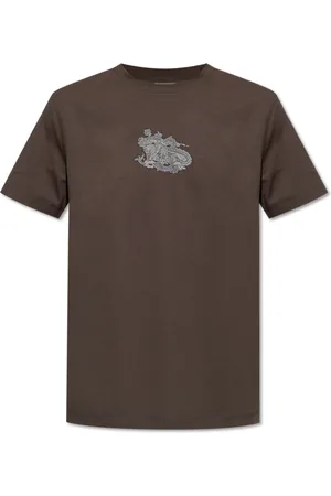 Burberry Hombre, Camisetas, Marrón, Talla: M