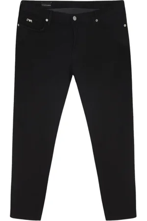 Emporio Armani Hombre, Vaqueros, Negro, Talla: W32