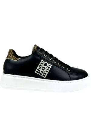 Borbonese Mujer, Zapatos, Negro, Talla: 40 EU