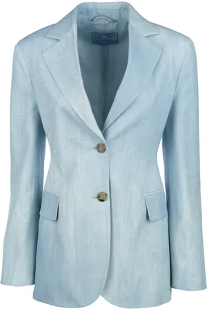 ERMANNO SCERVINO Mujer, Chaquetas, Azul, Talla: S