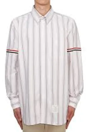 Thom Browne Hombre, Camisas, Blanco, Talla: L