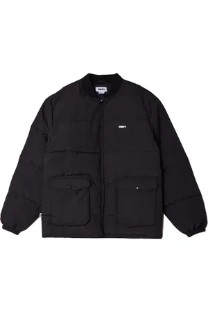 Obey Hombre, Chaquetas, Negro, Talla: S
