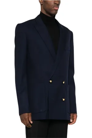 Balmain Hombre, Chaquetas, Azul, Talla: L