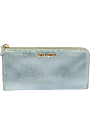 Miu Miu Mujer, De segunda mano, Gris, Talla: ONE Size