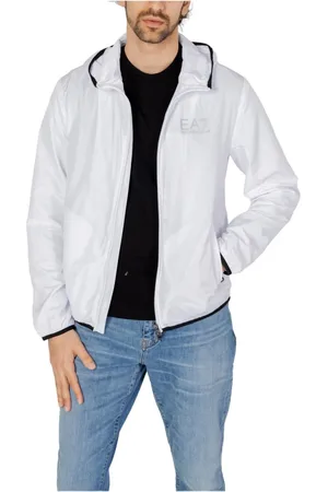 EA7 Hombre, Chaquetas, Blanco, Talla: L