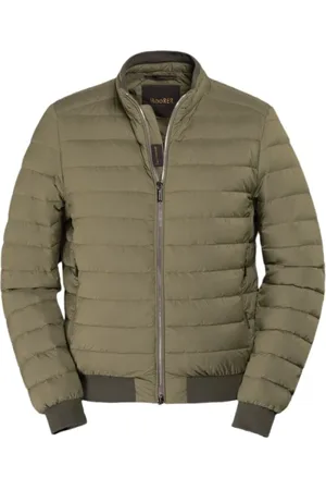 MOORER Hombre, Chaquetas, Verde, Talla: M