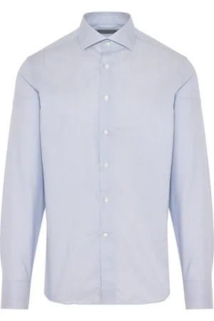 CANALI Hombre, Camisas, Azul, Talla: L