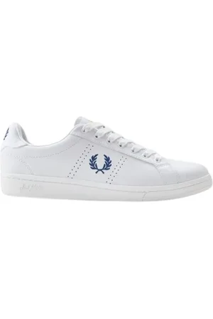 Fred Perry Hombre, Zapatos, Blanco, Talla: 44 EU