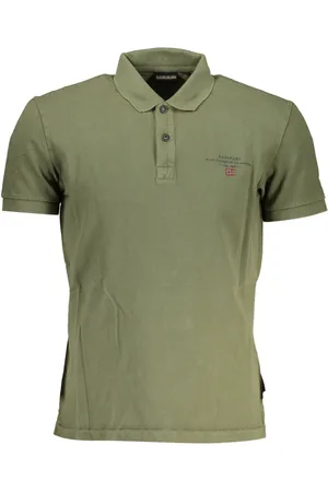 Napapijri Hombre, Camisetas, Verde, Talla: XL