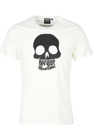 Barbour Hombre, Camisetas, Blanco, Talla: M