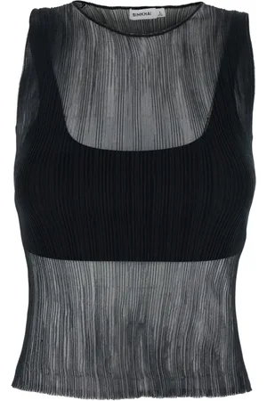 Simkhai Mujer, Camisetas, Negro, Talla: M