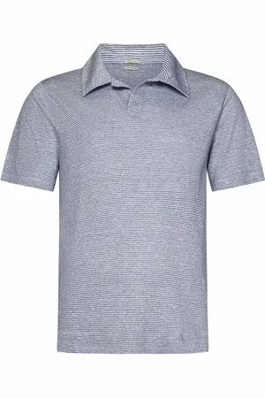 MASSIMO ALBA Hombre, Camisetas, Azul, Talla: S