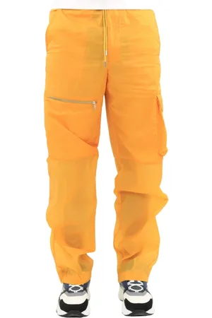 Moncler Hombre, Pantalones, Naranja, Talla: S