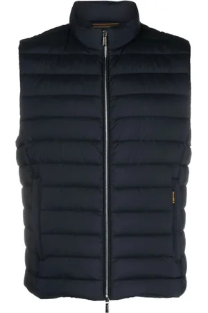 MOORER Hombre, Chaquetas, Azul, Talla: XL