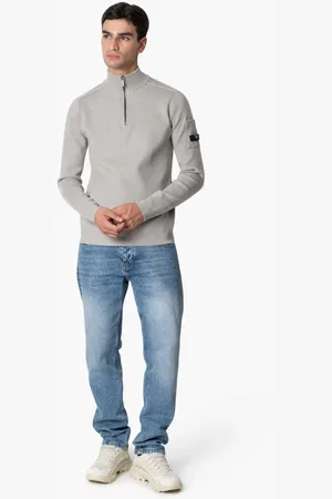 Quotrell Hombre, Jerseys, Gris, Talla: S
