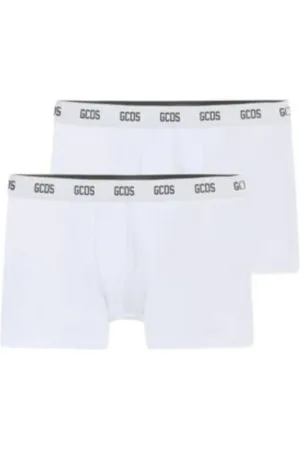GCDS Hombre, Ropa interior, Blanco, Talla: XL