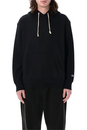 Champion Hombre, Sudaderas, Negro, Talla: S